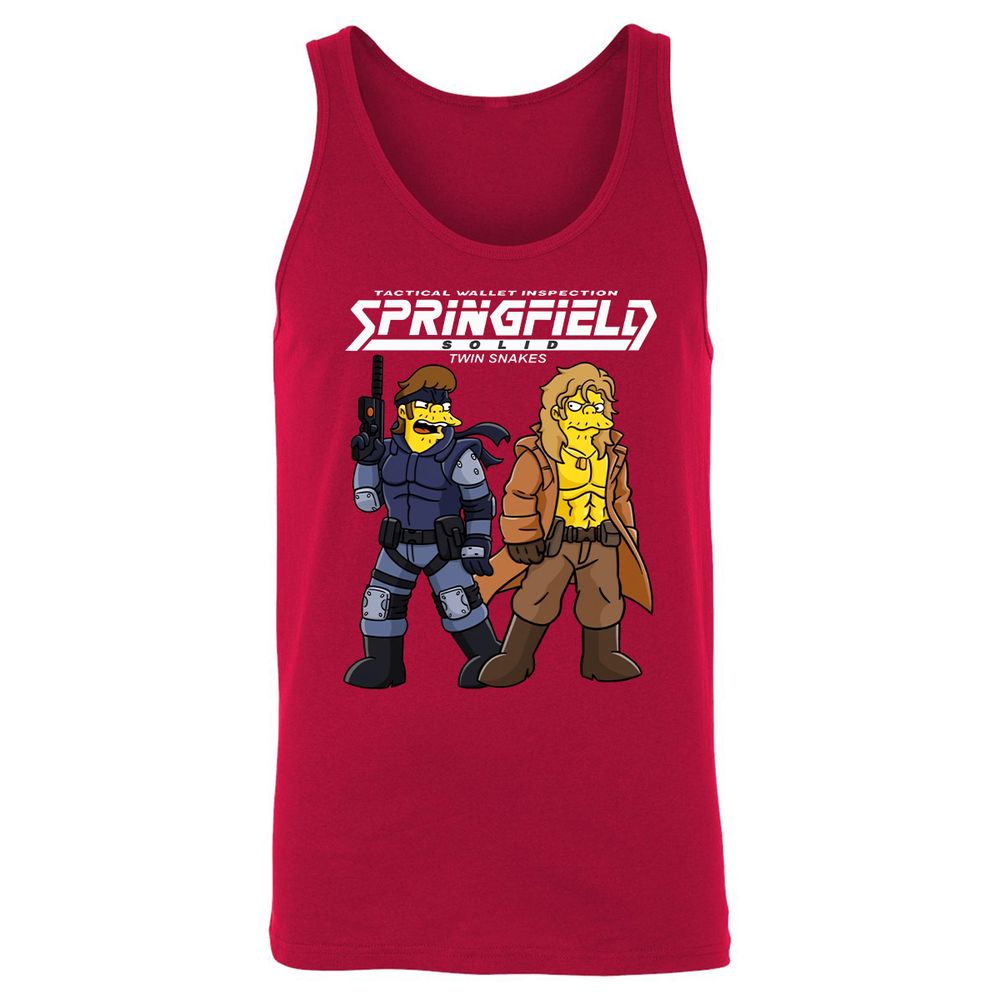 Unisex Jersey Tank - AZVMV4PM - Red - 11
