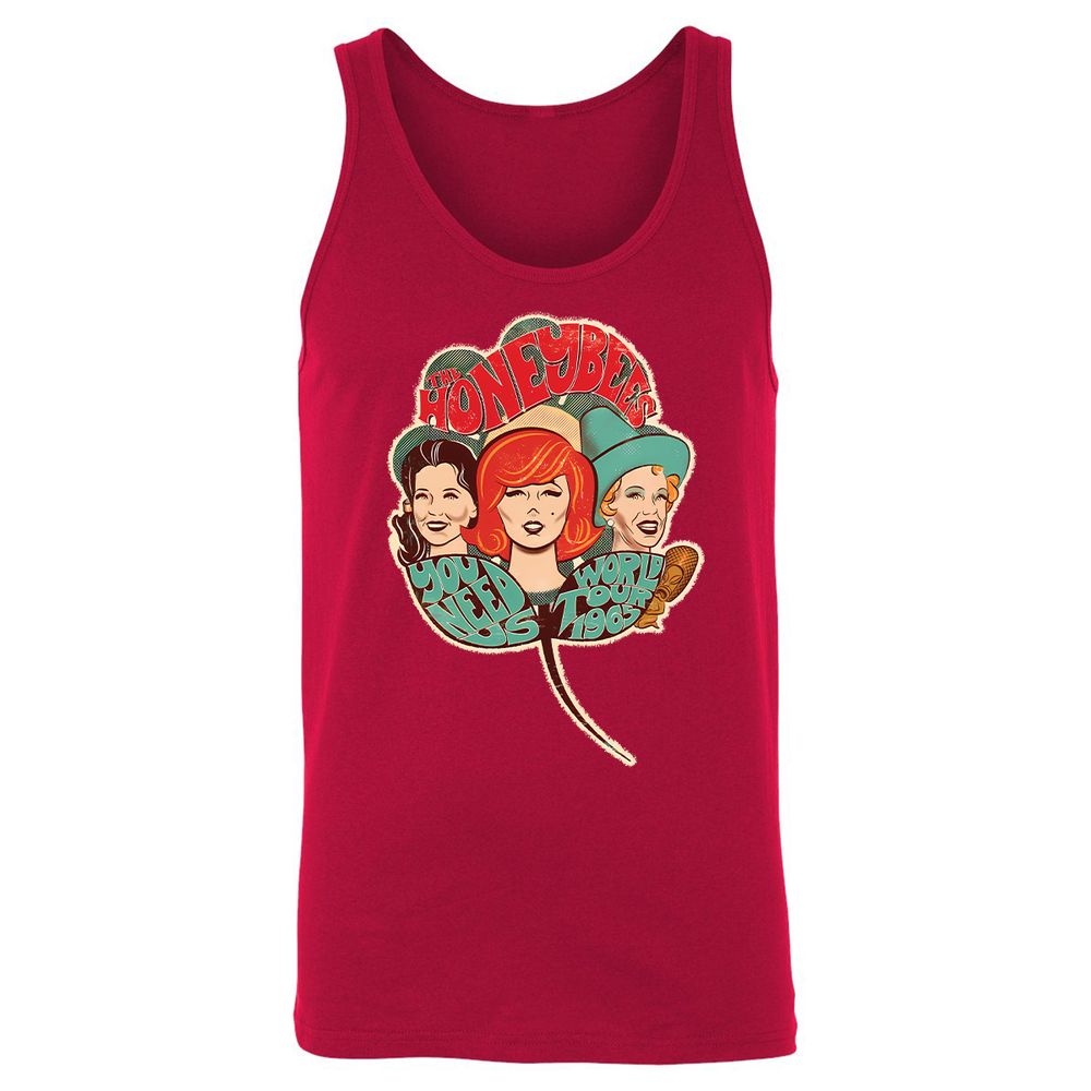 Unisex Jersey Tank - LBYYXZDW - Red - 11