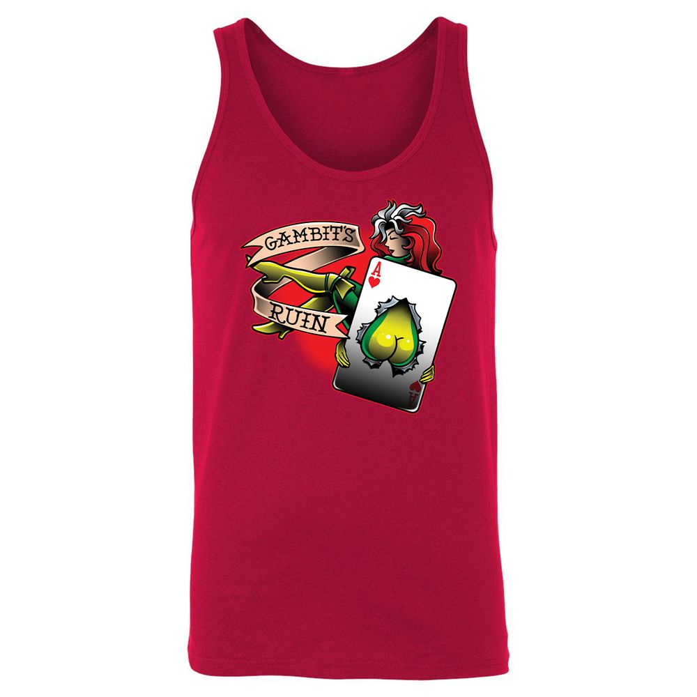 Unisex Jersey Tank - W554AU5U - Red - 11
