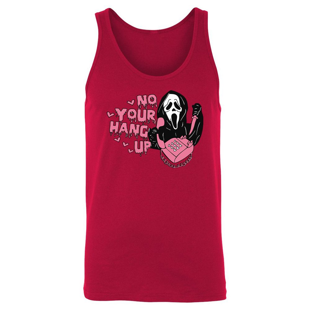 Unisex Jersey Tank - H7BV9F6G - Red - 11