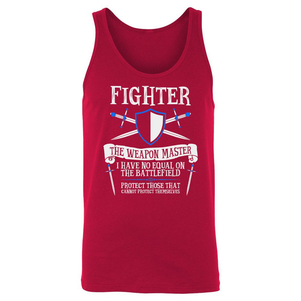 Unisex Jersey Tank - K1FBRXXM - Red - 11