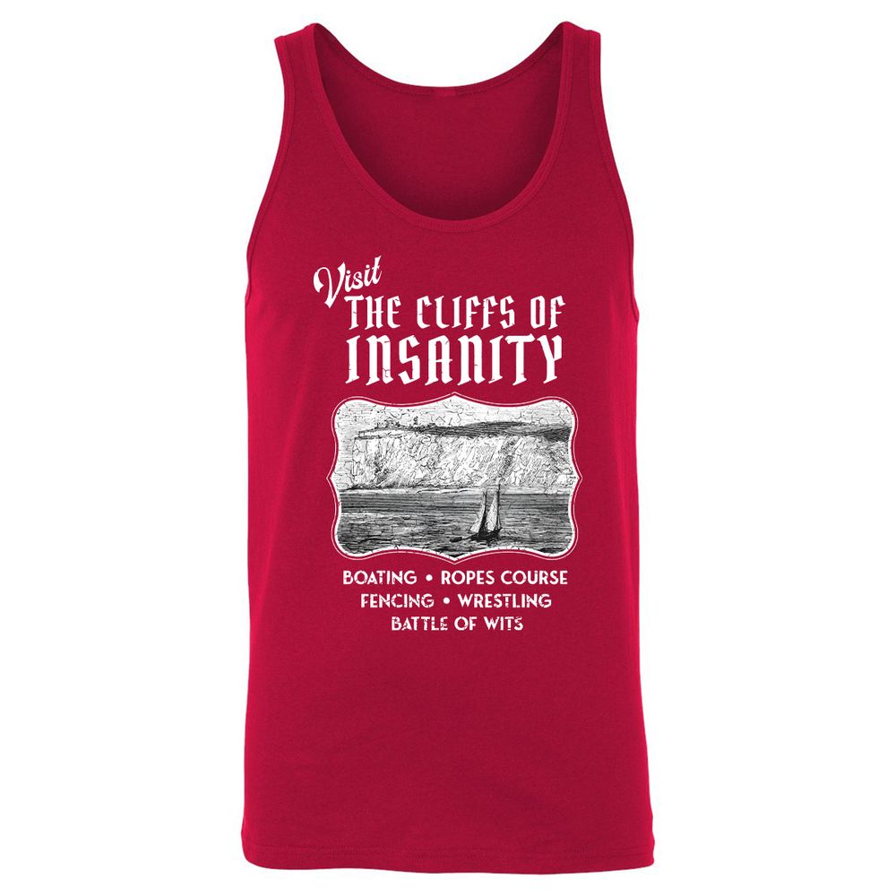 Unisex Jersey Tank - HPWDH7B9 - Red - 11