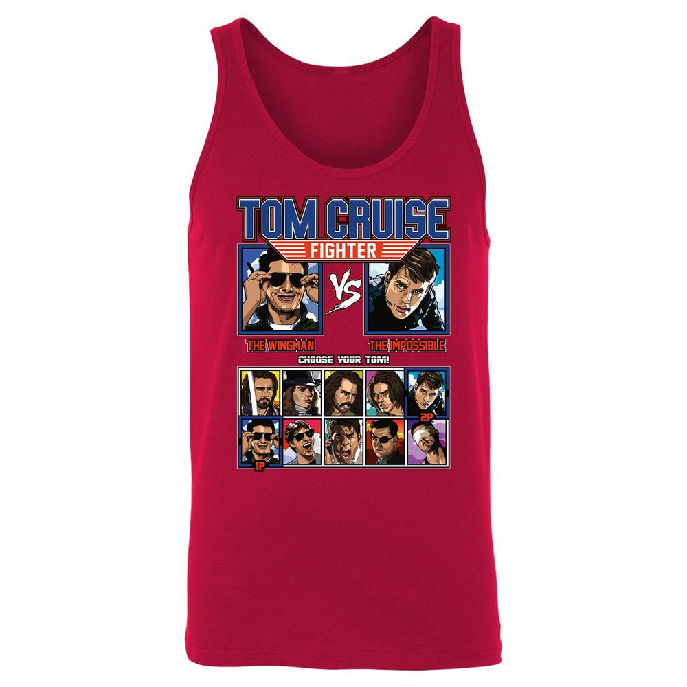 Unisex Jersey Tank - 15PVR9MV - Red - 11