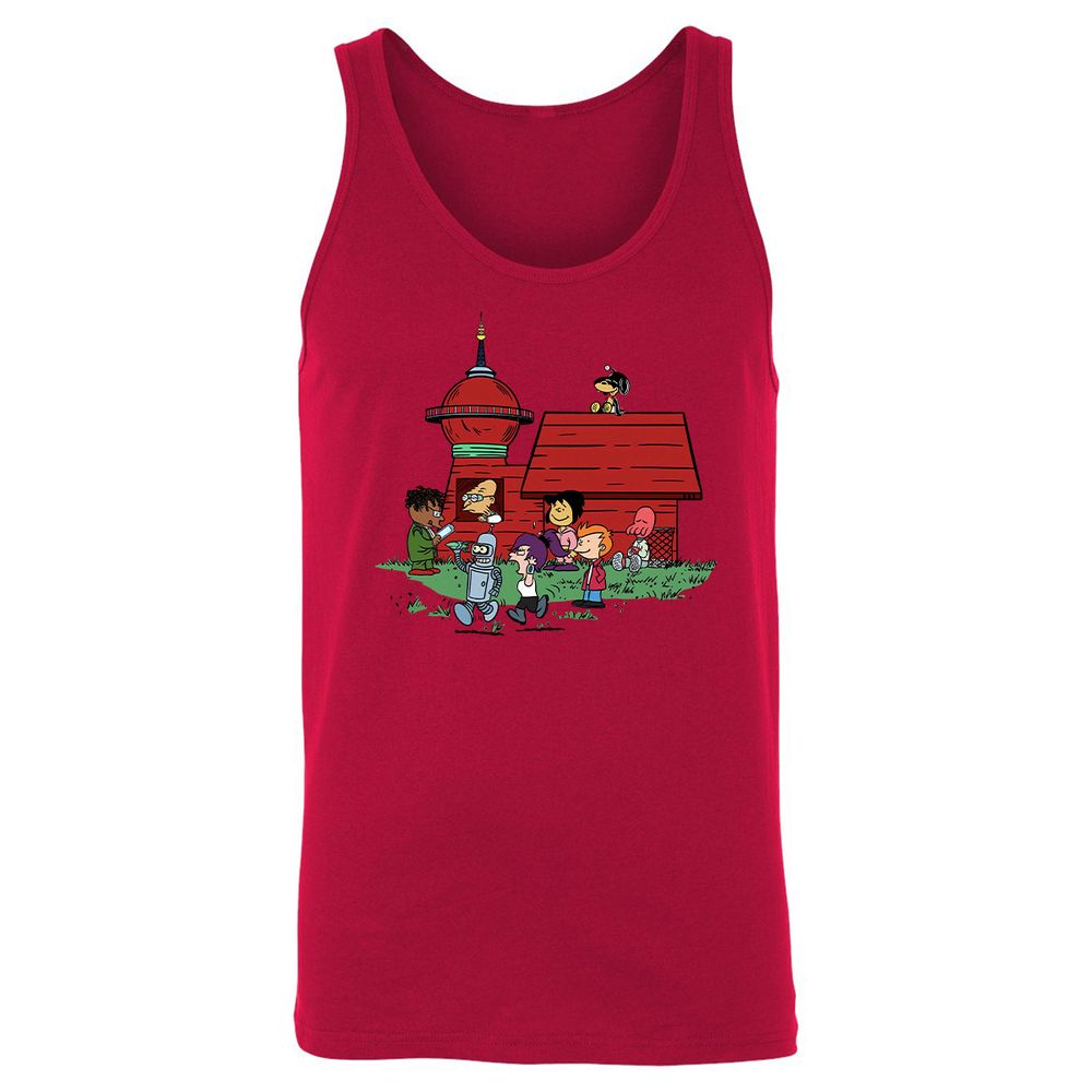 Unisex Jersey Tank - 2CW6FD12 - Red - 11