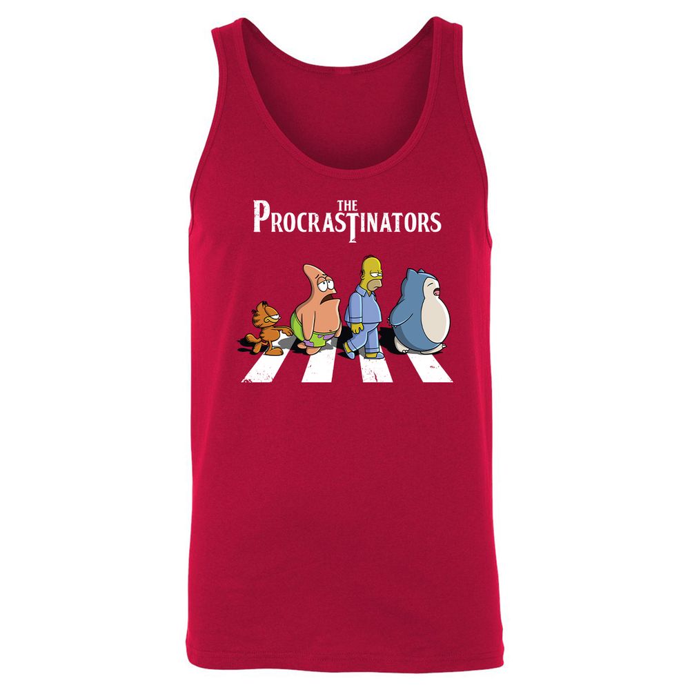 Unisex Jersey Tank - LGNVCYY8 - Red - 11