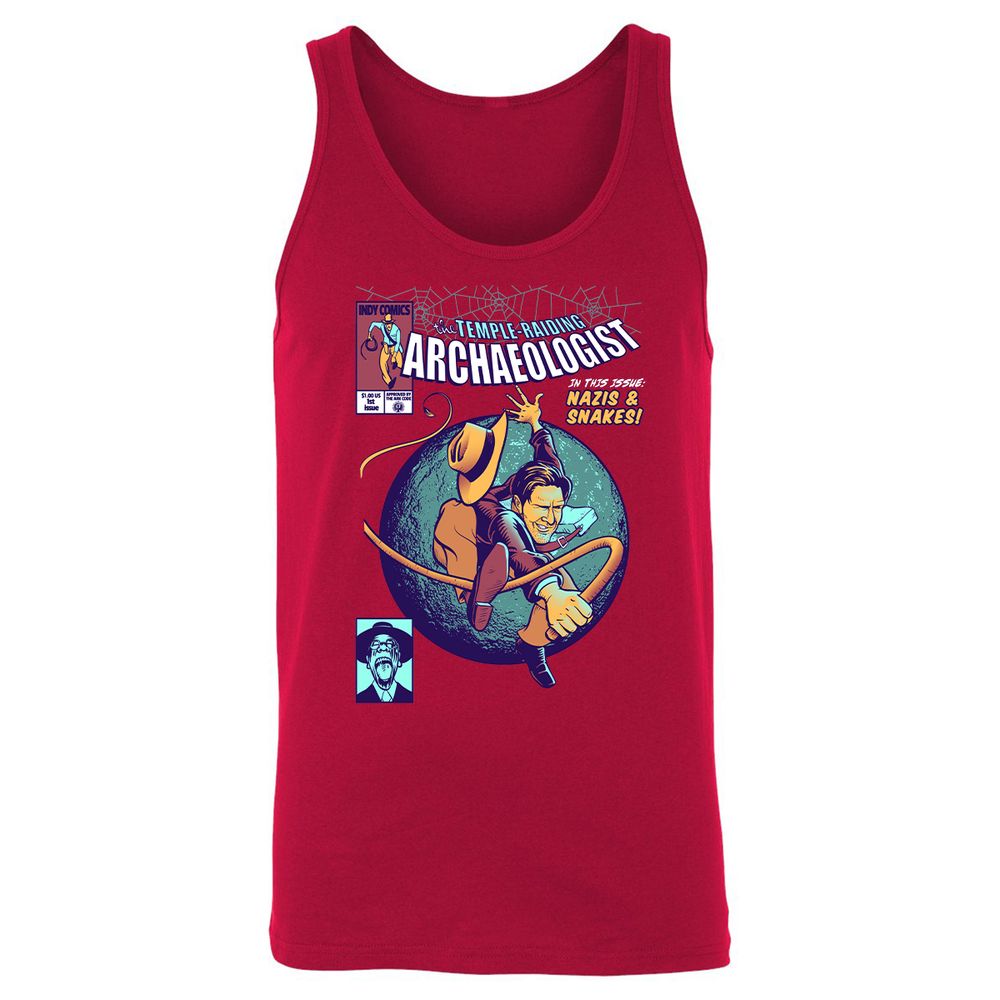 Unisex Jersey Tank - KTVCXCXT - Red - 11