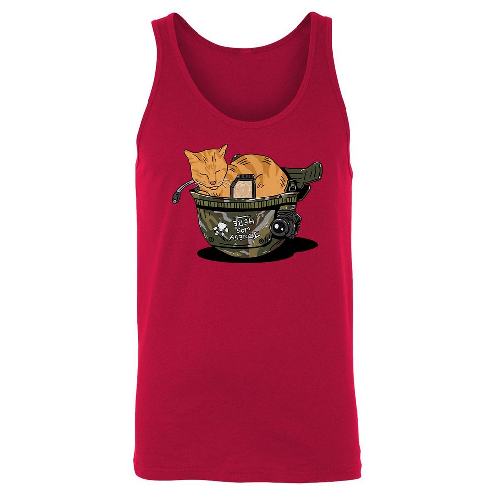 Unisex Jersey Tank - E9SQGK1B - Red - 11