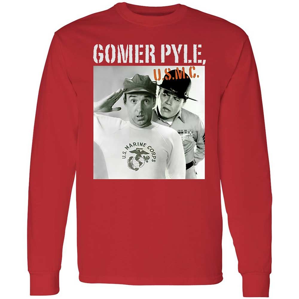 Long Sleeve T-Shirt - 9K9QBV7X - Red - 11