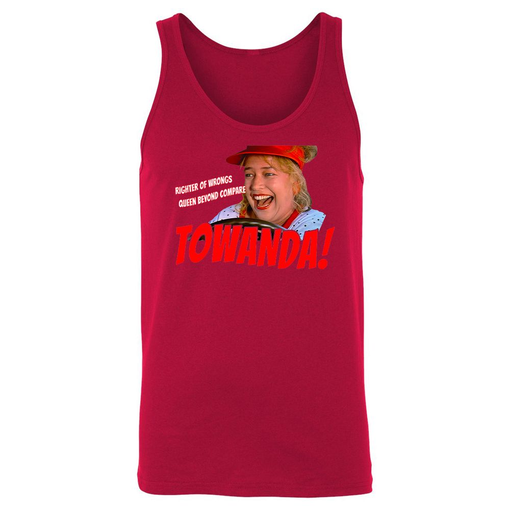 Unisex Jersey Tank - 1QCPJE7C - Red - 11
