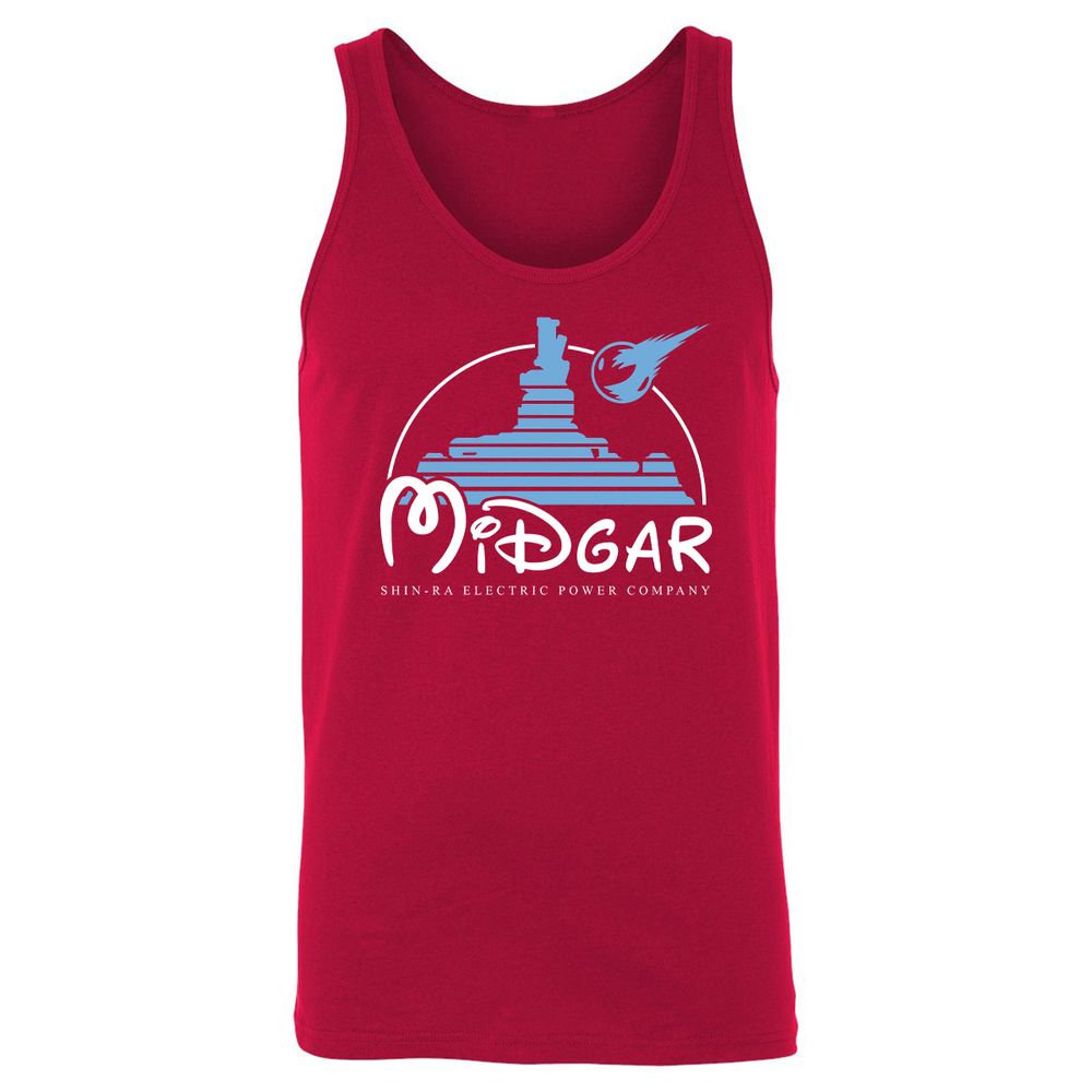 Unisex Jersey Tank - VR8KMTT7 - Red - 11