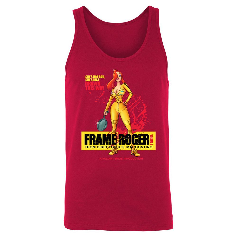 Unisex Jersey Tank - H8U9SQY5 - Red - 11