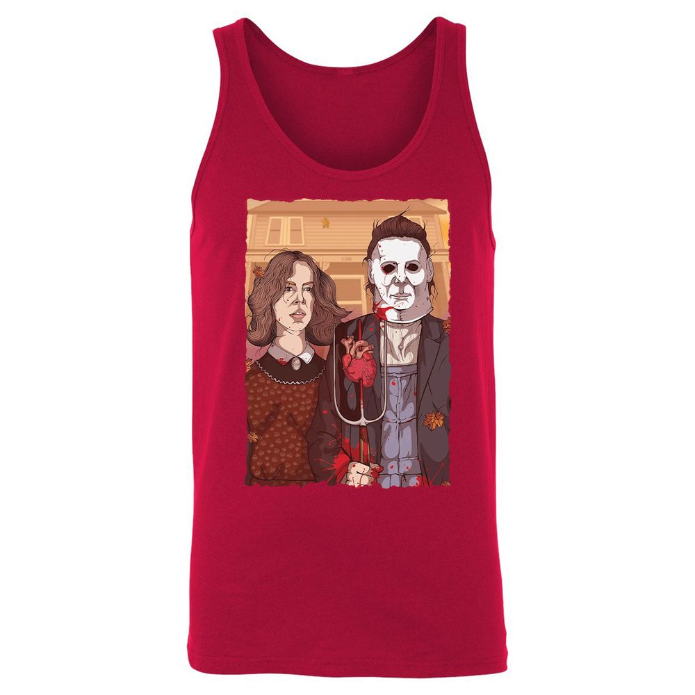 Unisex Jersey Tank - EML24Q8B - Red - 11