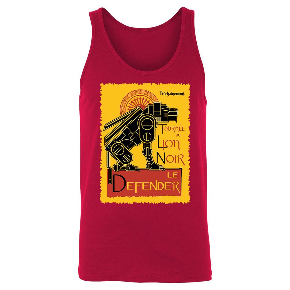 Unisex Jersey Tank - 87E6GNVH - Red - 11
