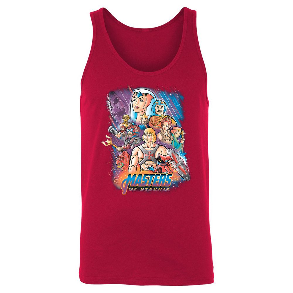 Unisex Jersey Tank - 5CG93FGF - Red - 11