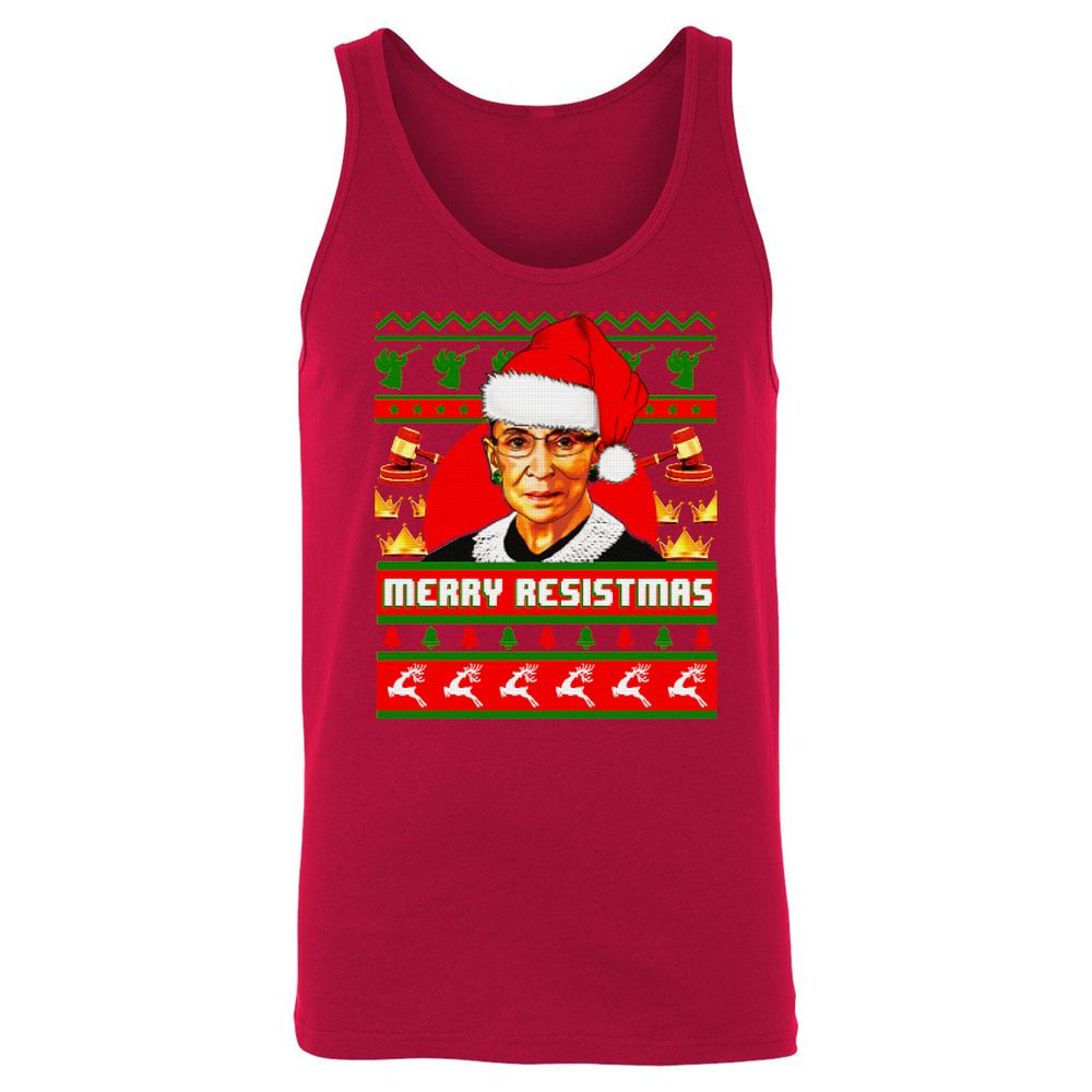 Unisex Jersey Tank - VTAYW78M - Red - 11