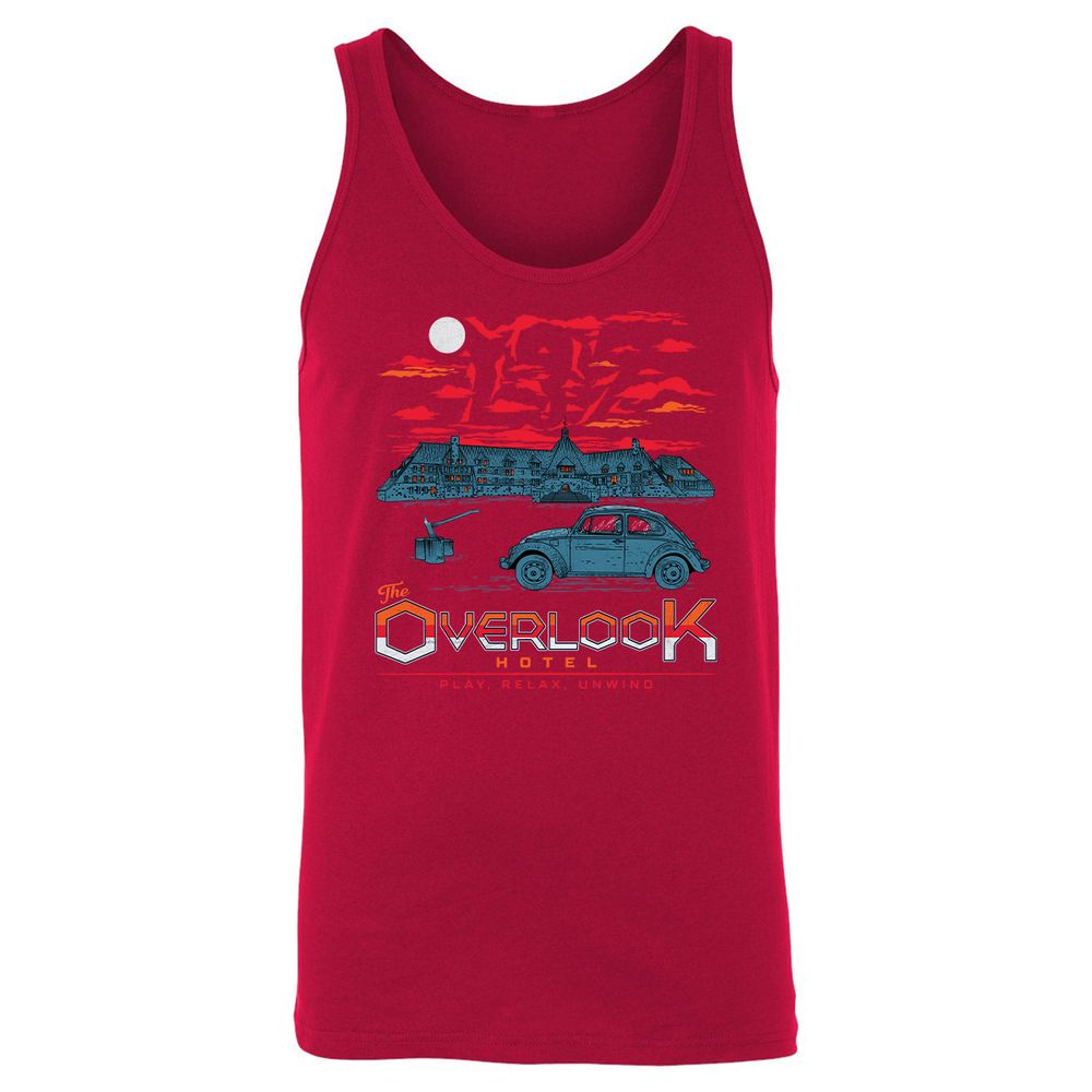 Unisex Jersey Tank - ZPNPXN9X - Red - 11