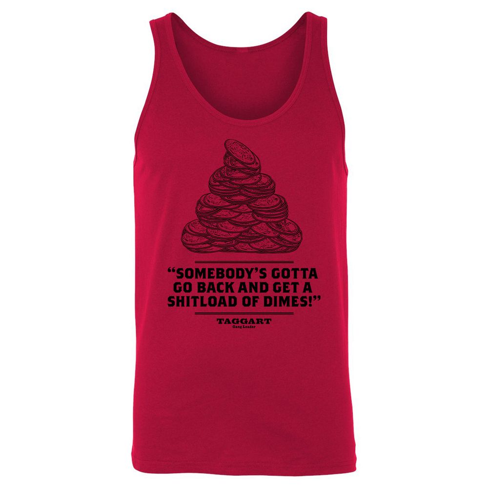Unisex Jersey Tank - 1S1YVBUX - Red - 11