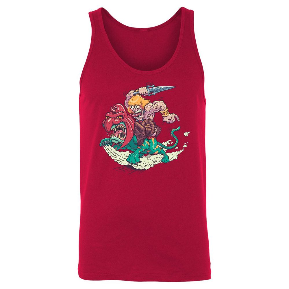 Unisex Jersey Tank - 6FZ6BHYM - Red - 11