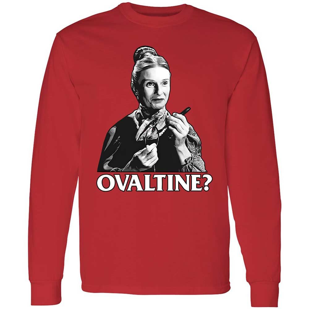 Long Sleeve T-Shirt - 6RF1CC4H - Red - 11