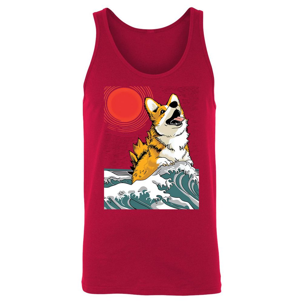 Unisex Jersey Tank - ECL39W1U - Red - 11