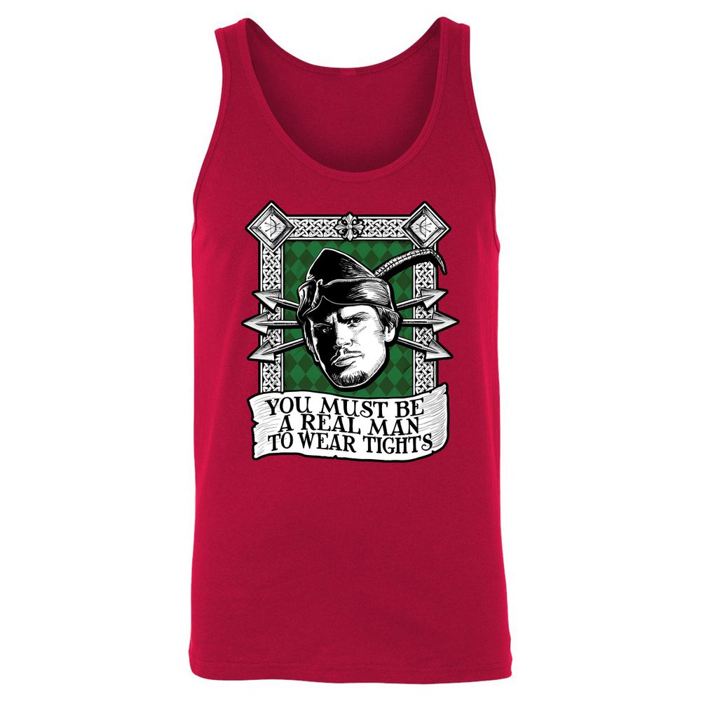 Unisex Jersey Tank - BMQEDYWQ - Red - 11
