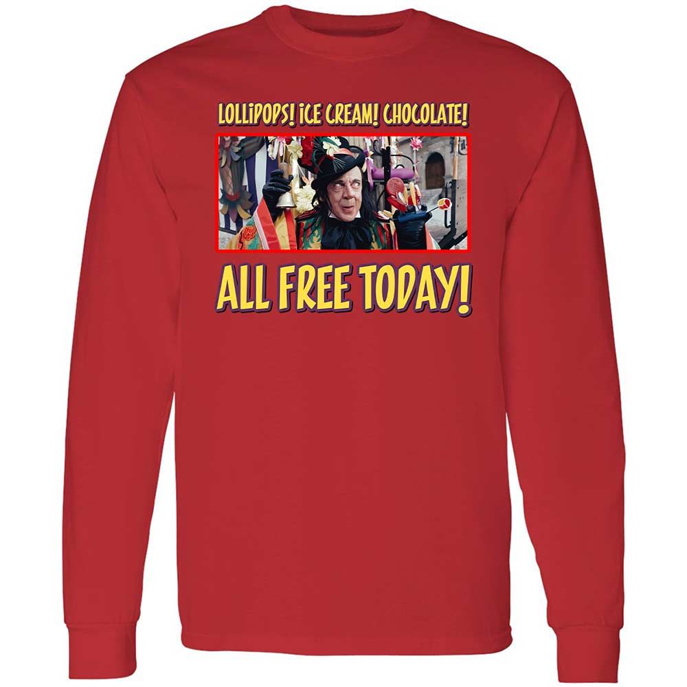 Long Sleeve T-Shirt - UDPLSK64 - Red - 11