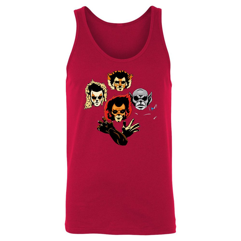 Unisex Jersey Tank - 7QGEE3JW - Red - 11