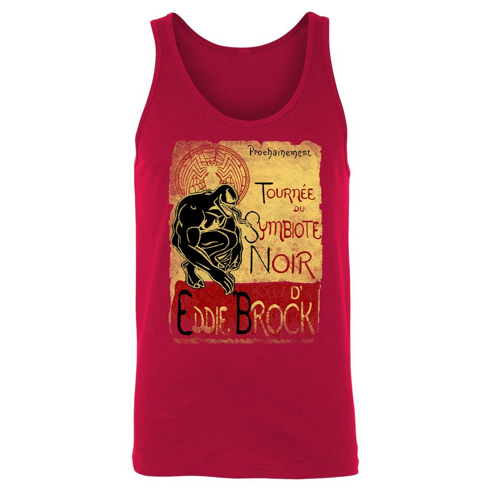 Unisex Jersey Tank - SUREKCDY - Red - 11