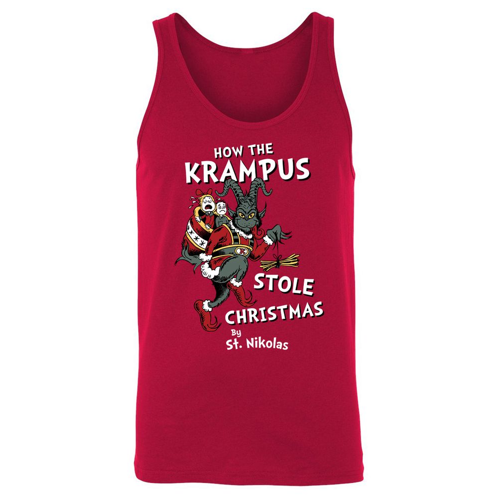 Unisex Jersey Tank - 1GGTMXT4 - Red - 11