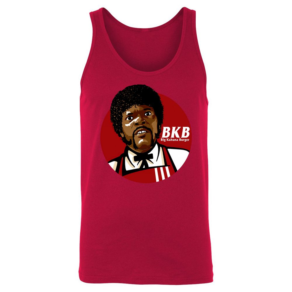 Unisex Jersey Tank - BMGS4LY9 - Red - 11