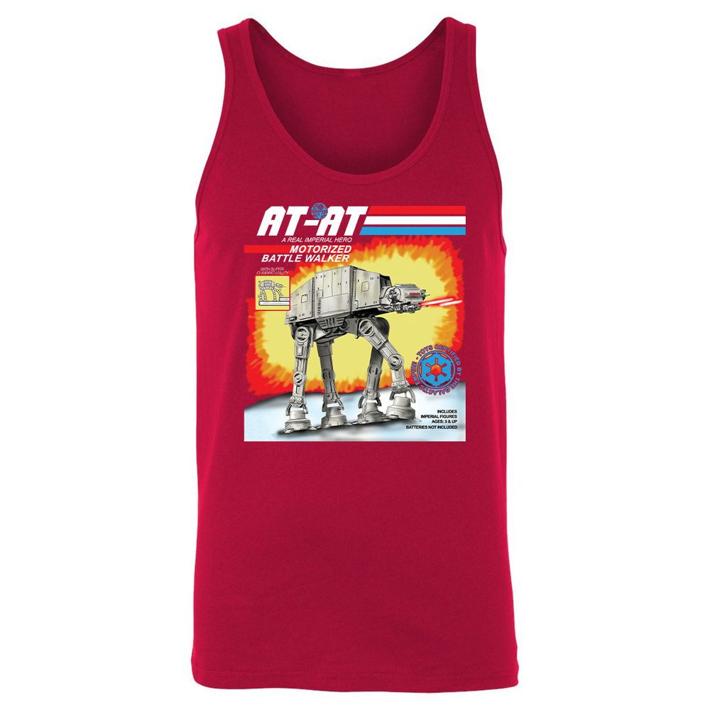 Unisex Jersey Tank - UPLJ3AKQ - Red - 11