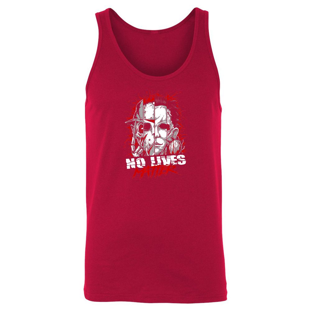 Unisex Jersey Tank - 71MFY7P1 - Red - 11
