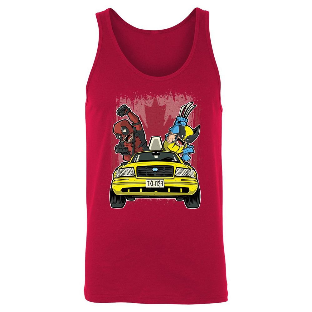 Unisex Jersey Tank - V5EEZ41D - Red - 11