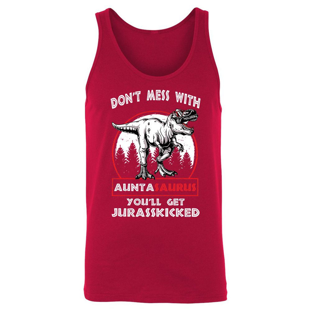 Unisex Jersey Tank - QJD2NX4T - Red - 11