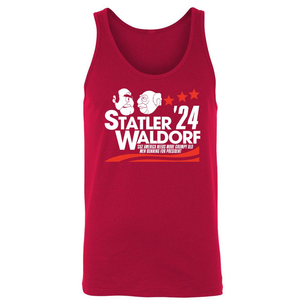Unisex Jersey Tank - F1JNT68N - Red - 11