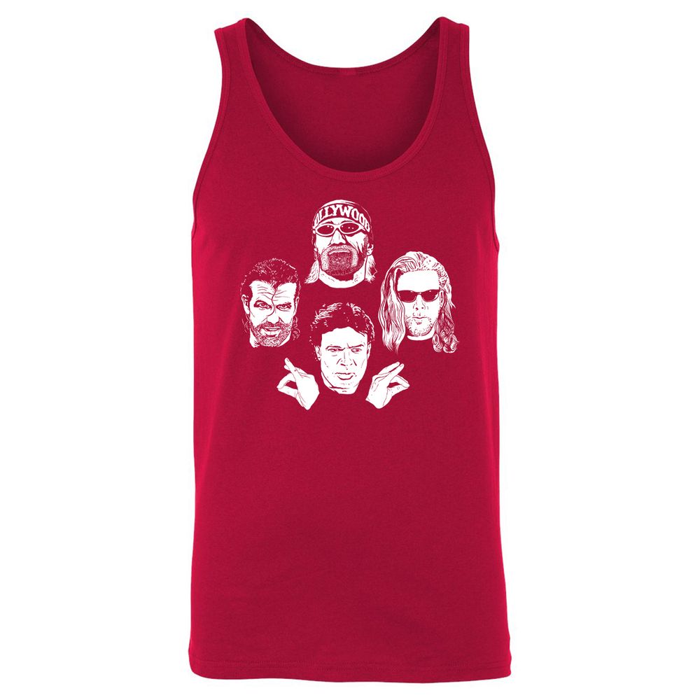 Unisex Jersey Tank - S3NF5ZU4 - Red - 11
