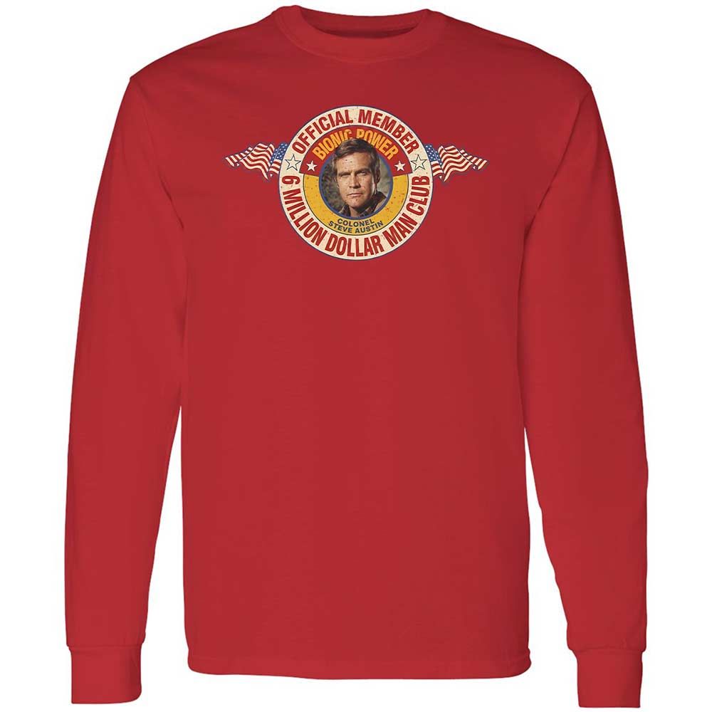 Long Sleeve T-Shirt - D1VGR2YN - Red - 11