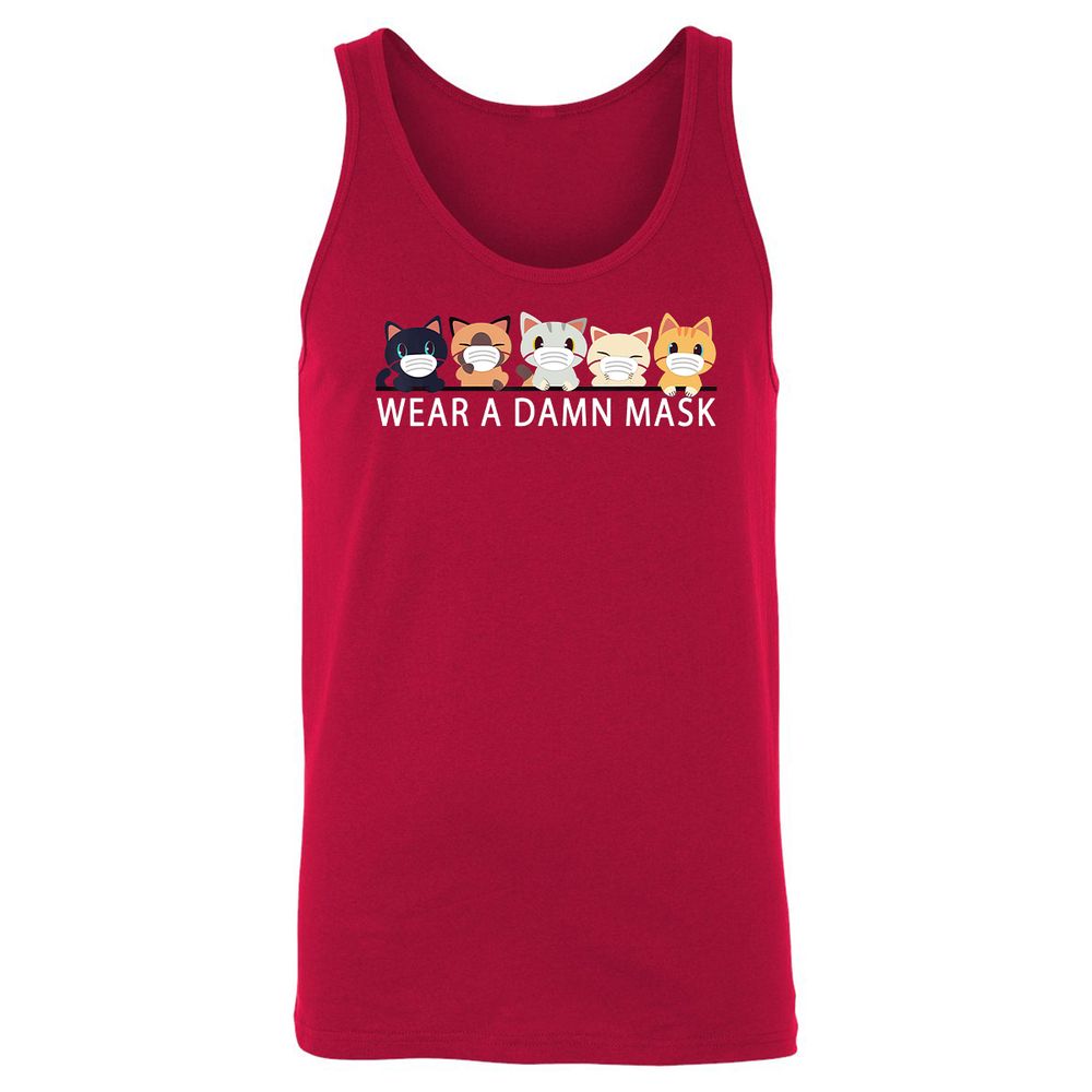Unisex Jersey Tank - LMJFCQ7L - Red - 11