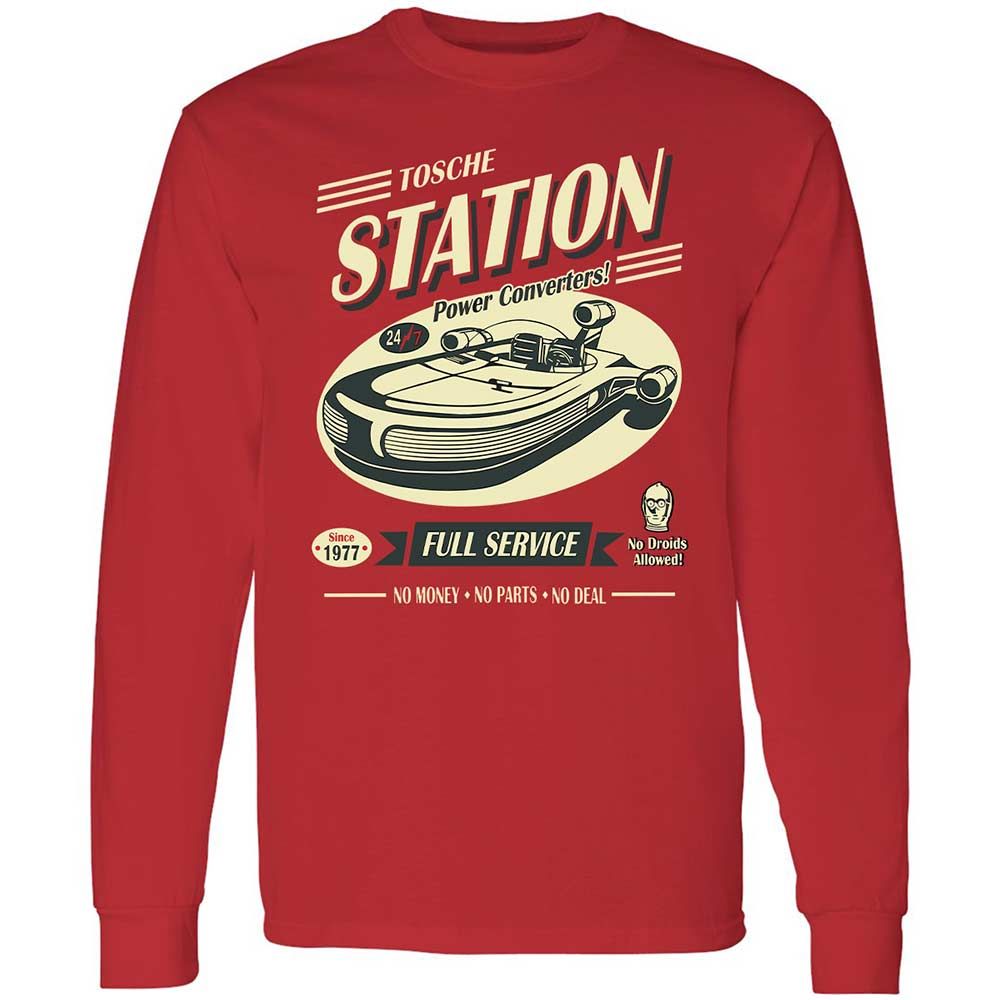 Long Sleeve T-Shirt - FSBM8Q1P - Red - 11