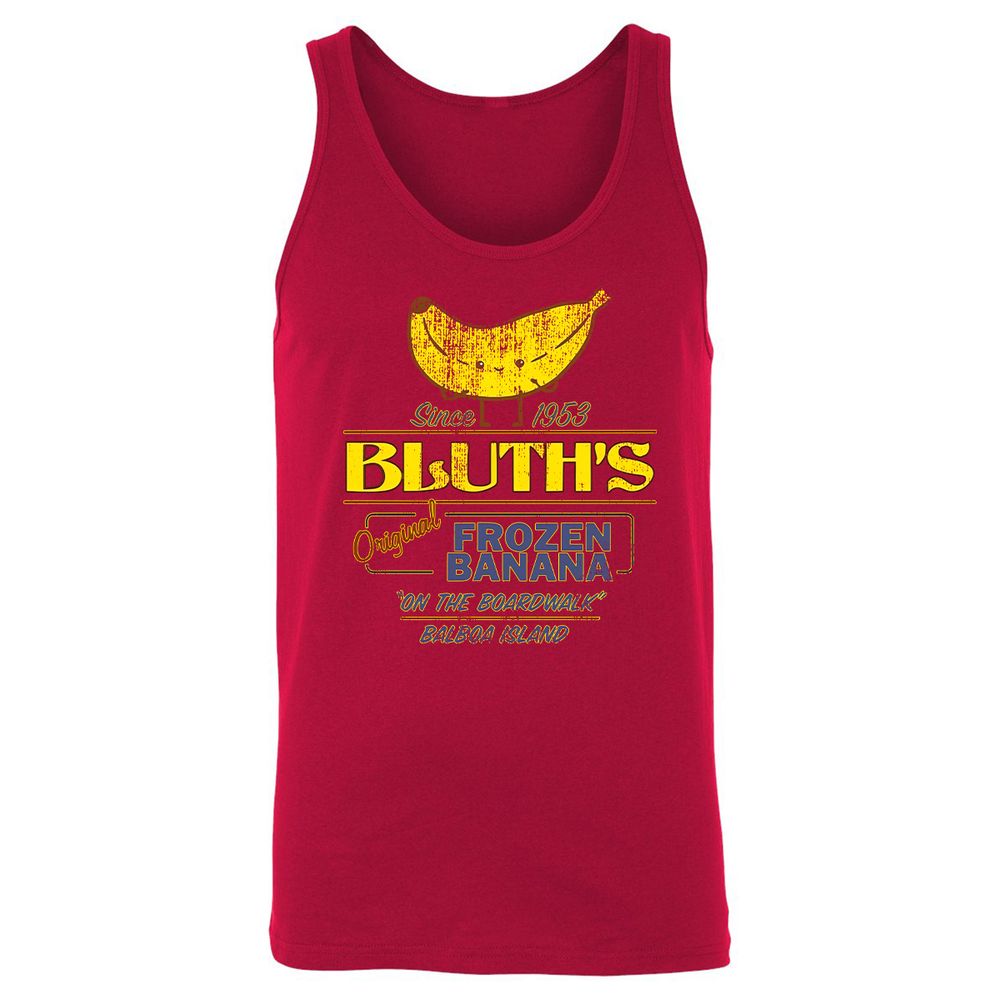 Unisex Jersey Tank - B7S8LSLE - Red - 11