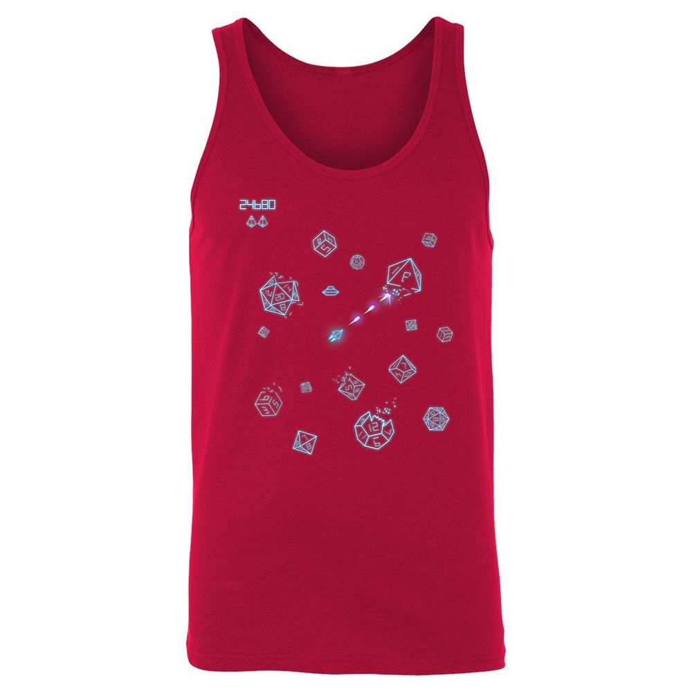 Unisex Jersey Tank - LU6EDDTW - Red - 11