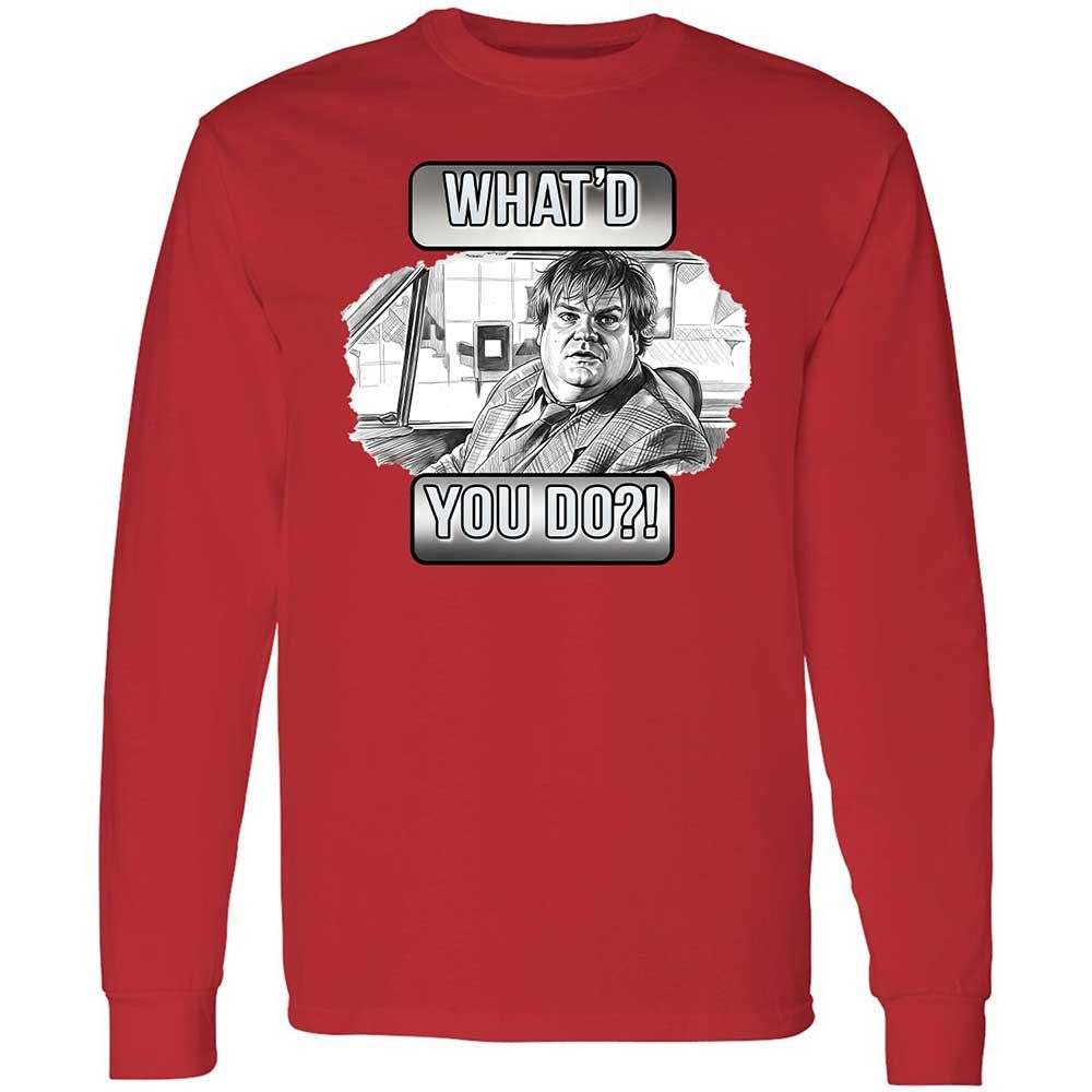 Long Sleeve T-Shirt - LAK42LZW - Red - 11