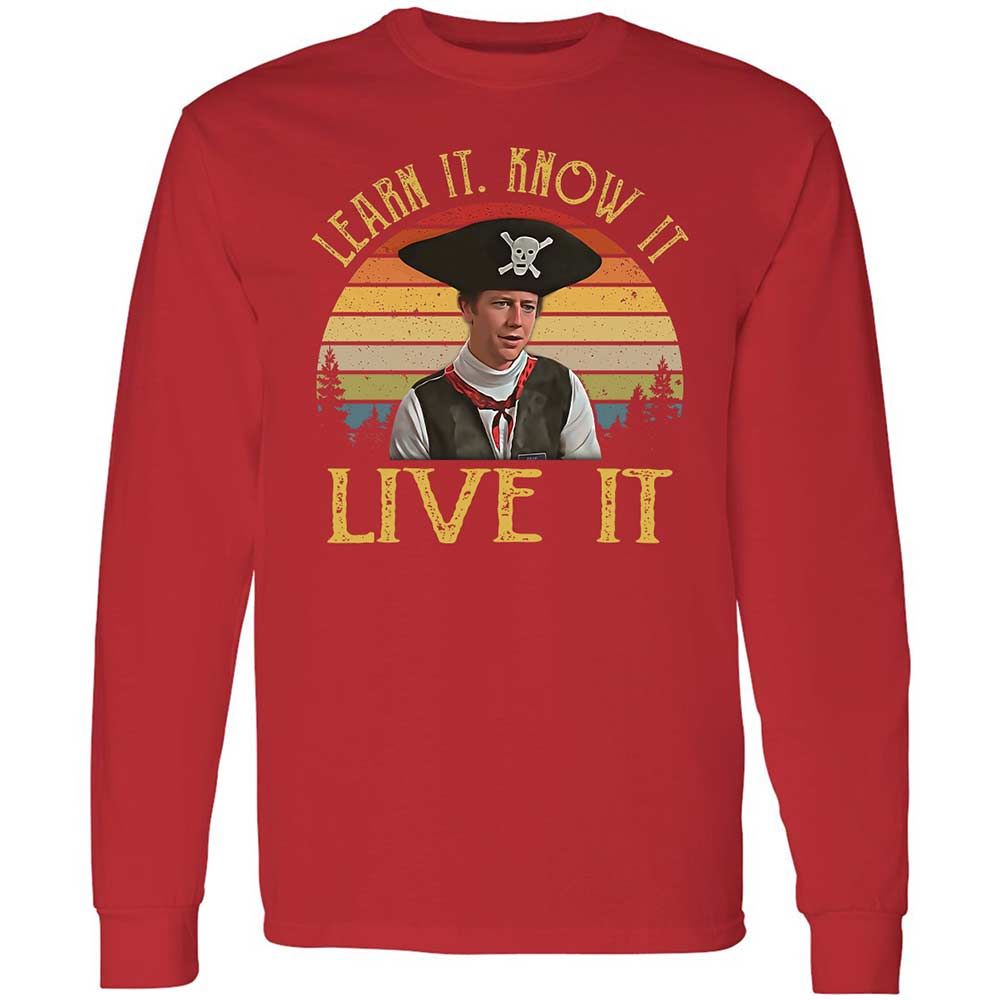 Long Sleeve T-Shirt - T97UEYCD - Red - 11