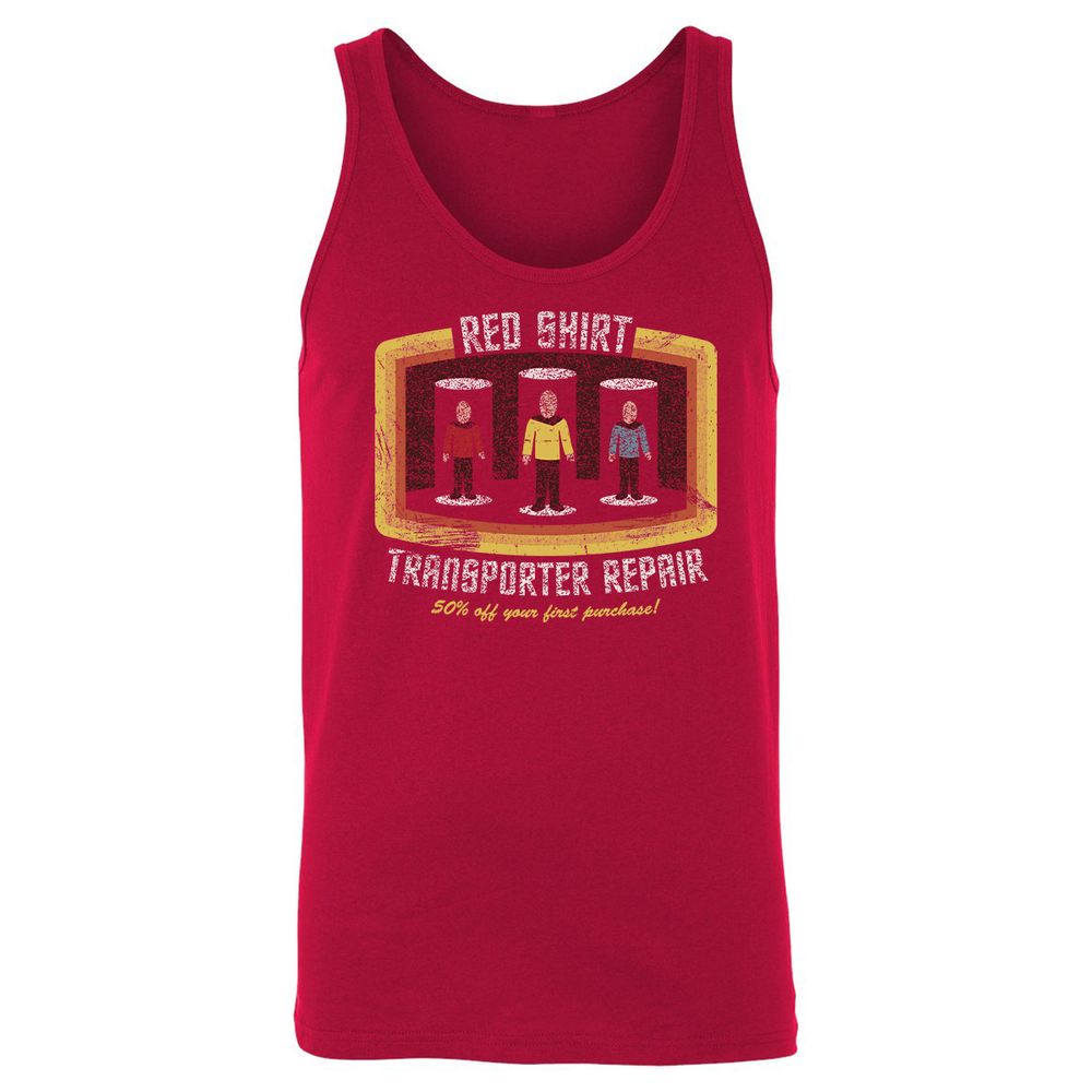Unisex Jersey Tank - 9QQ3ERHD - Red - 11