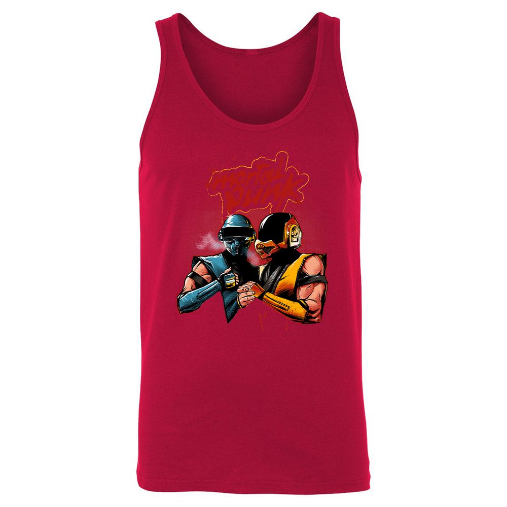 Unisex Jersey Tank - 298JBJ7S - Red - 11