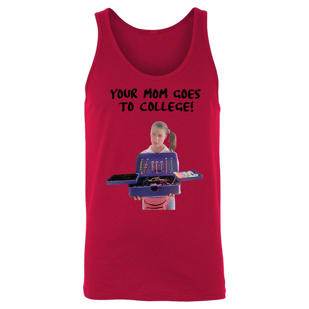 Unisex Jersey Tank - HHXCZJ5L - Red - 11