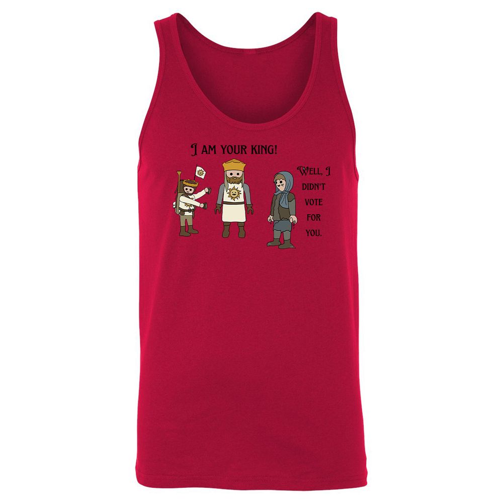 Unisex Jersey Tank - 5N96THGD - Red - 11