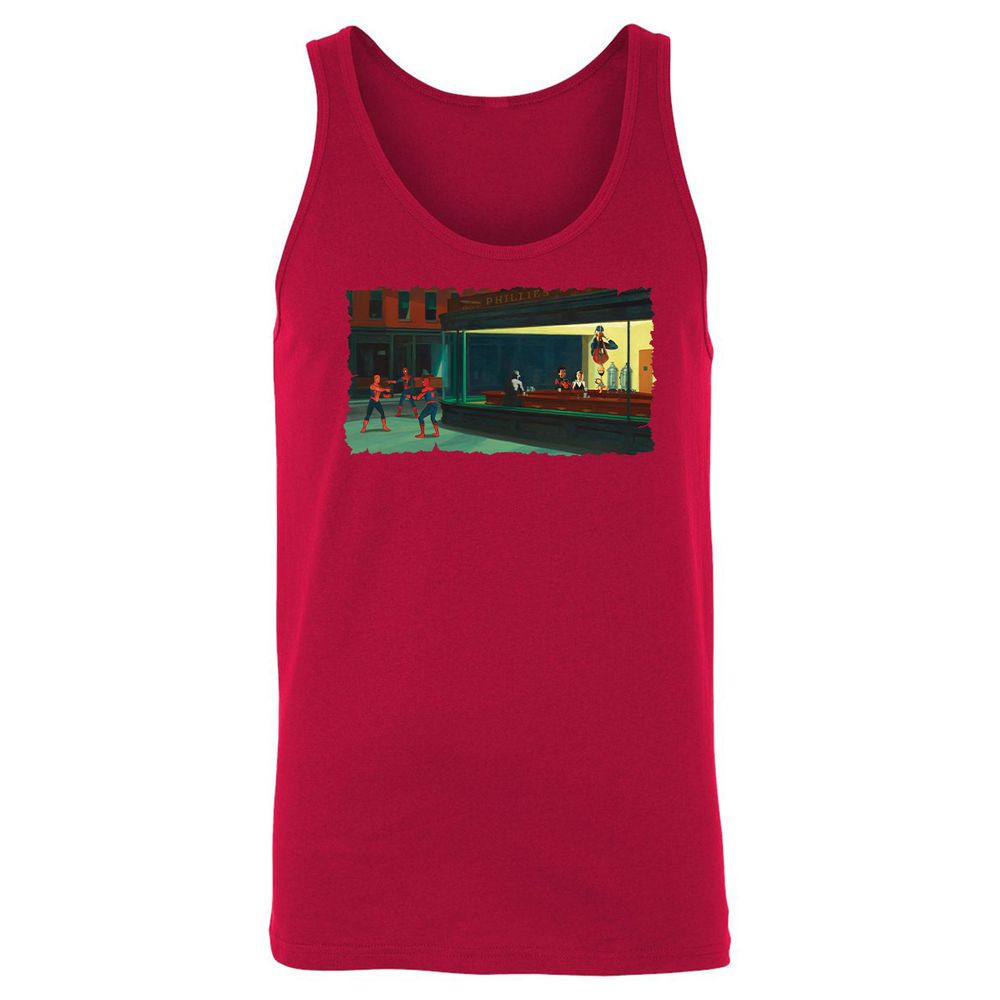 Unisex Jersey Tank - 9VDY7TYQ - Red - 11