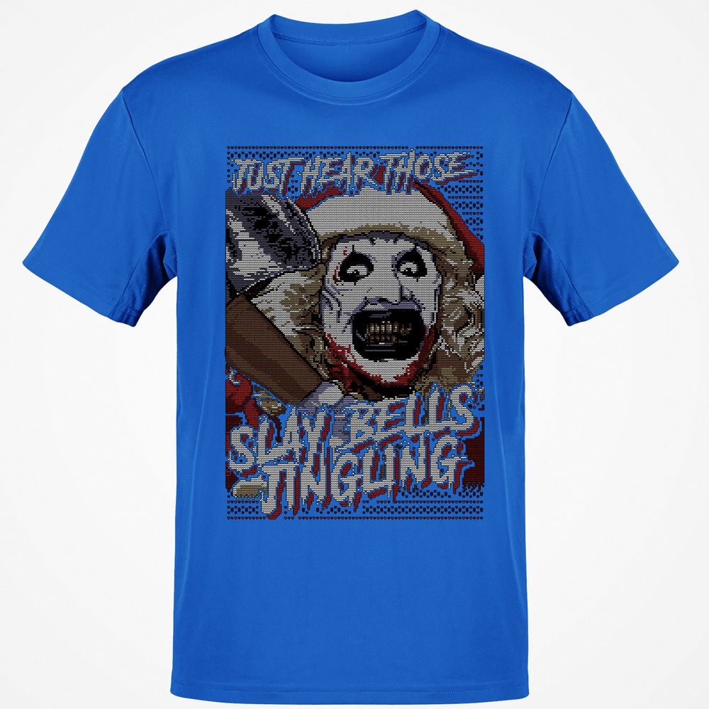 Slay Bells Jingling Classic Unisex T-Shirt - Royal - 11