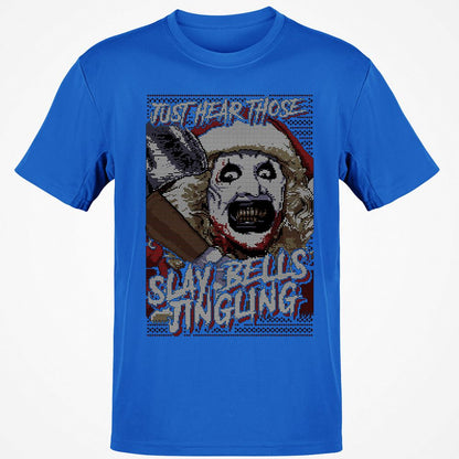 Slay Bells Jingling Classic Unisex T-Shirt - Royal - 11